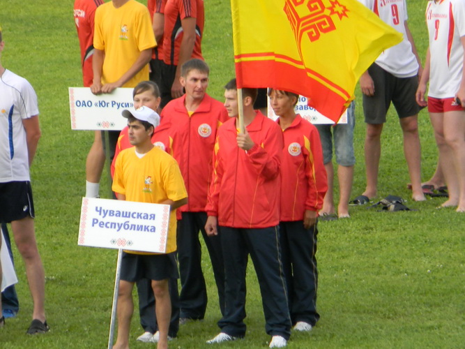 Семья Мусьтаковых участвует на IX Всероссийских сельских летних спортивных играх